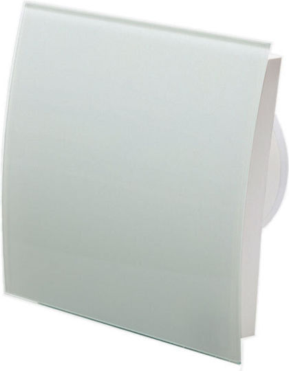 Mmotors MMP-100 Επιτοίχιος Εξαεριστήρας Μπάνιου 100mm Λευκός