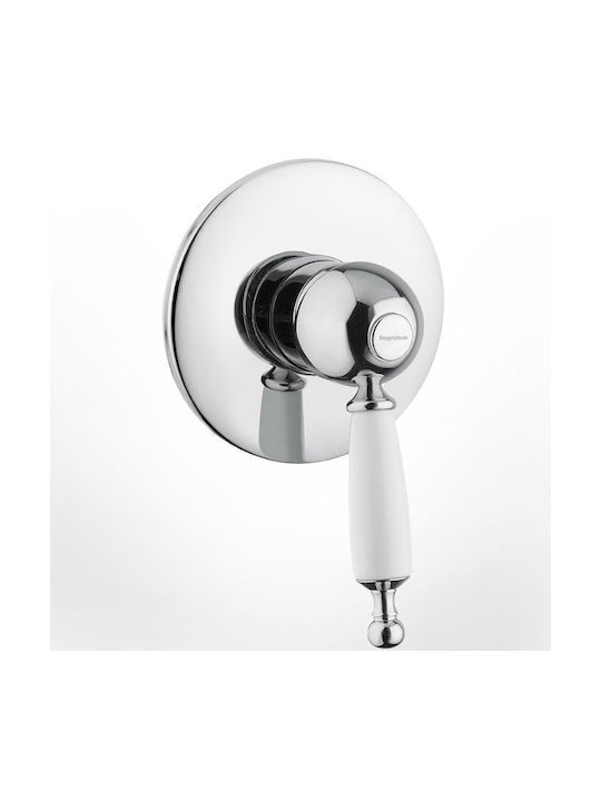 Bugnatese Oxford Μίκτης Μπαταρίας Εντοιχισμού Νιπτήρα 1 Εξόδου Μπρονζέ