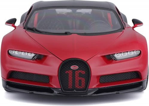 Bburago Bugatti Chiron Αυτοκινητάκι 1:18 Red Bugatti Chiron Sport για 3+ Ετών