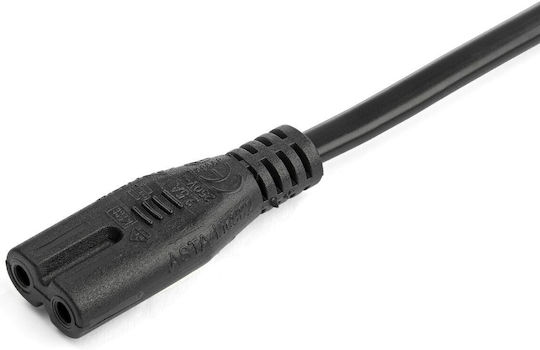 StarTech Euro - IEC C7 Cable 3m Μαύρο S55157517