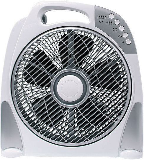Brand 1178 Box Fan 50W Fan Diameter 30cm With Remote Control White