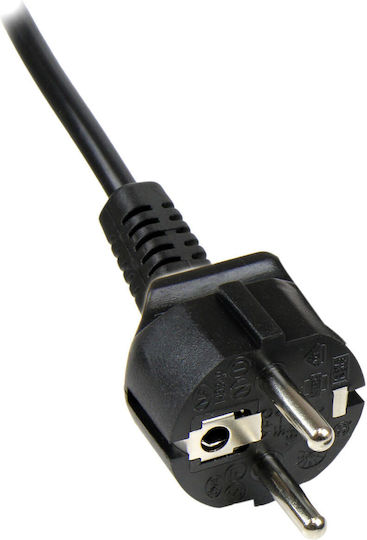 StarTech Schuko - IEC C5 Cable 3m Μαύρο S55157514