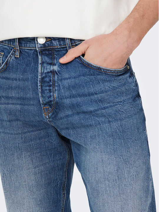 Herren Jeanshose Blau