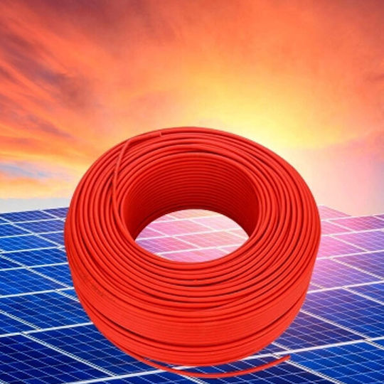 Power Cord with Cable Properties 1x25mm² in Red Colour 1m Flexible