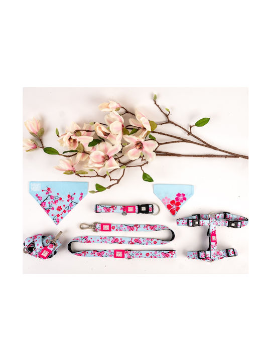 Max & Molly Cherry Bloom Κολάρο Σκύλου σε Ροζ χρώμα Large 25mm x 39 - 62cm