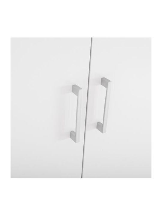 Dreifachtür Kleiderschrank Caesar Sonama-White 89x42.5x181cm
