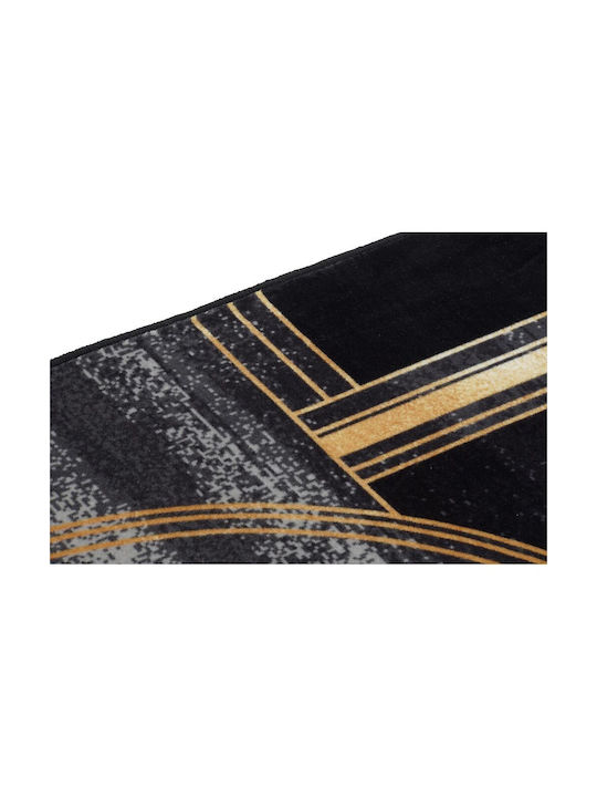 DKD Home Decor Rug Rectangular Black