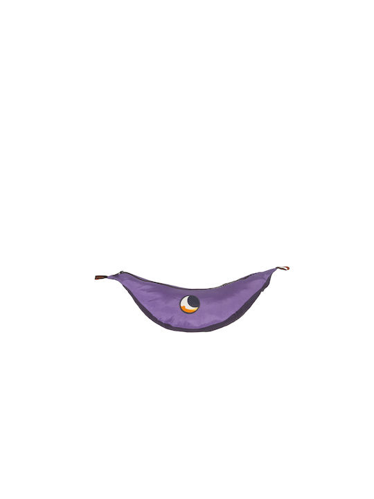 Ticket To The Moon Parachute Double Hammock Navy / Purple 320x200cm