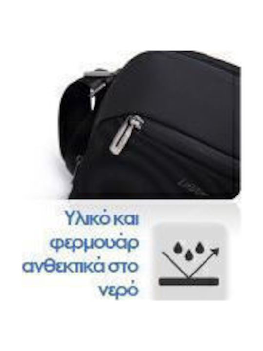 Leather Men's Bag Shoulder / Crossbody Black
