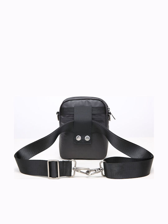 Leather Men's Bag Shoulder / Crossbody Black