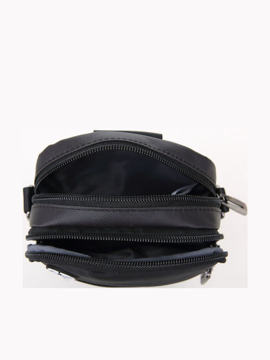 Leather Men's Bag Shoulder / Crossbody Black