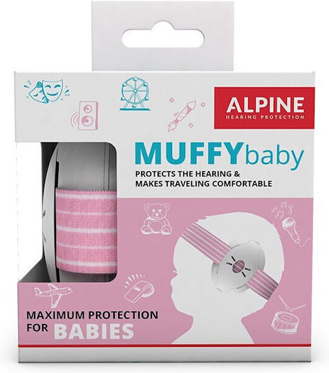 Alpine Muffy Baby Παιδικές Ωτοασπίδες σε Ροζ Χρώμα 111.82.371