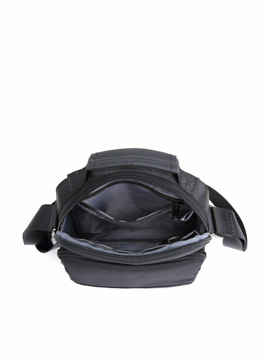 Leather Men's Bag Shoulder / Crossbody Black