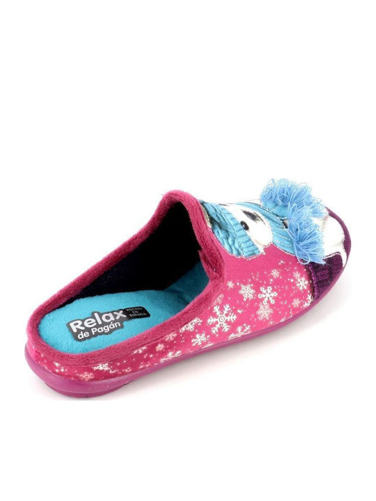Winter Women's Slippers Fuchsia