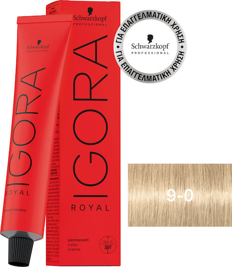 Schwarzkopf Igora Royal Боя За Коса 9-0 Много Светло Рус 60ml