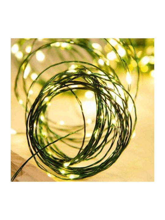 200 Lights LED 9.95m. Warm White in String 1pcs 200 Lights LED 9.95m. Warm White in String 1pcs