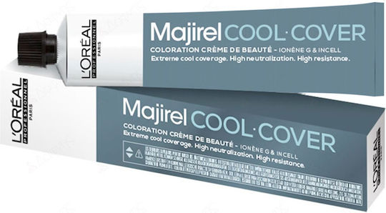 L'Oréal Professionnel Majirel Cool Cover Βαφή Μαλλιών 9.1 Ξανθό Πολύ Ανοιχτό Σαντρέ 50ml