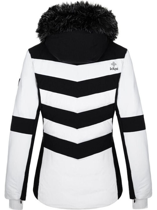 Kilpi Massima SL0110KI-WHT Γυναικείο Μπουφάν για Σκι & Snowboard Λευκό