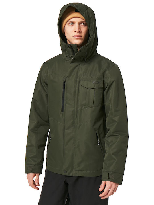Oakley Core Divisional Rc Insulated FOA403657-86L Ανδρικό Μπουφάν για Σκι & Snowboard New Dark Brush