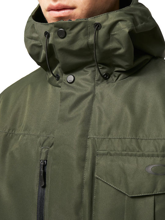 Oakley Core Divisional Rc Insulated FOA403657-86L Ανδρικό Μπουφάν για Σκι & Snowboard New Dark Brush