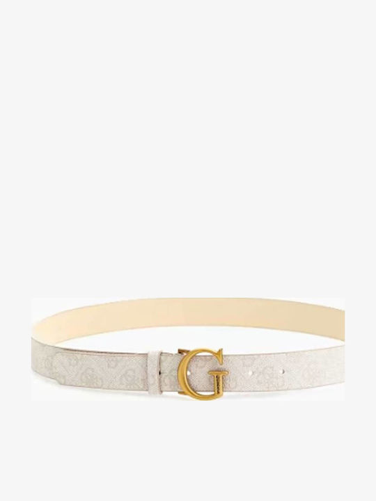 Guess Γυναικεία Ζώνη Λευκή Guess Γυναικεία Ζώνη Λευκή