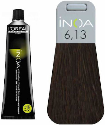 L'Oreal Professionnel Inoa Haarfarbe kein Ammoniak 6.13 Blonde Dark Chantre Doré 60ml