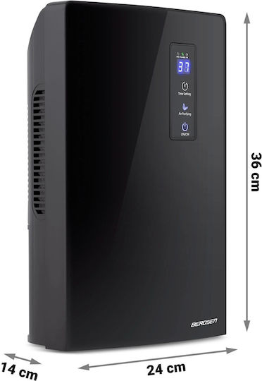 Berdsen BR-20 Θερμοηλεκτρικός (Peltier) Αφυγραντήρας 0.7lt Μαύρος