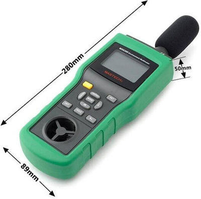 Mastech Digital Environment Meter 5σε1 MS6300