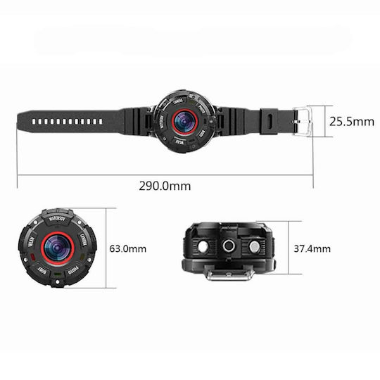 Hidden Camera LEMFO GP3 WiFi Clock 8MP with Memory Card Slot and Motion Detector