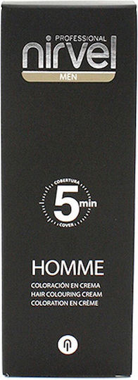 Nirvel Men Hair Coloring Cream Προσωρινή Βαφή Μαλλιών G3 Dark Grey 30ml