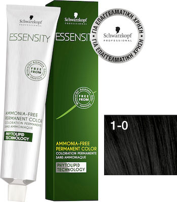 Schwarzkopf Essensity Hair Dye no Ammonia 1-0 Black Natural 60ml