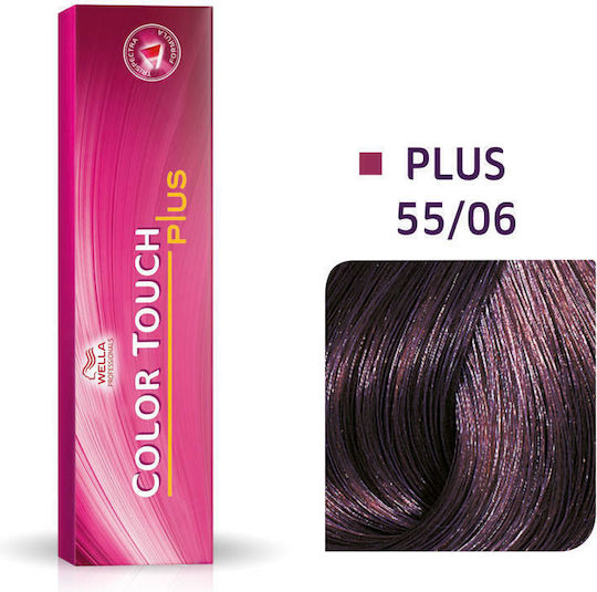 Wella Color Touch Plus Haarfärbemittel 55/06 Chestnut Light Natural Violet 60ml