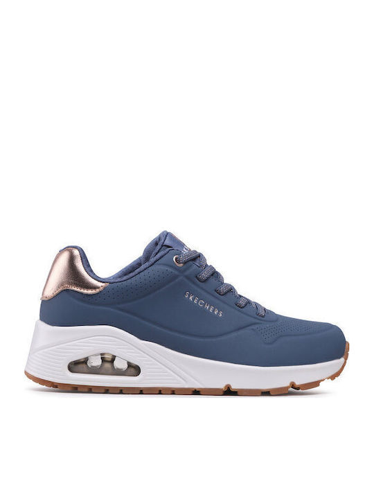 Shimmer Away Γυναικεία Sneakers Navy Μπλε