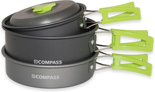 Compass Σετ Μαγειρέματος για Camping 4τμχ
