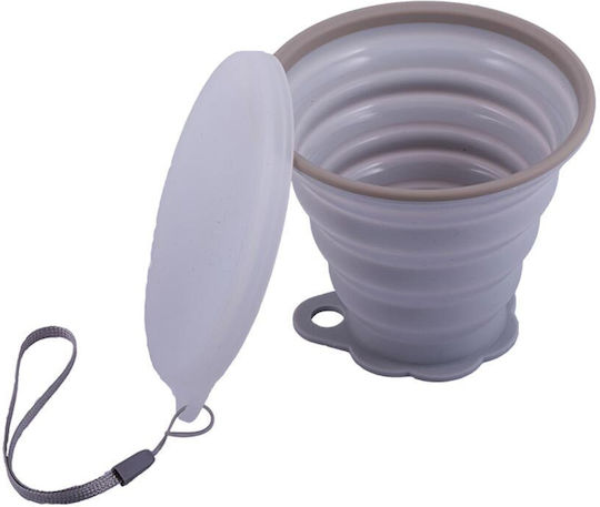 Alpin C7 Glass for Camping Folding Cup Gray