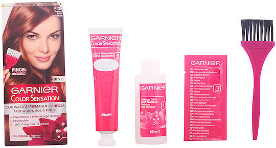 Garnier Color Sensation Βαφή Μαλλιών 6.35 Chic Ochre Brown 110ml