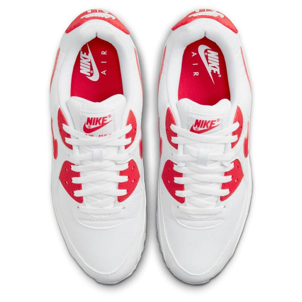air max 90 white hyper red