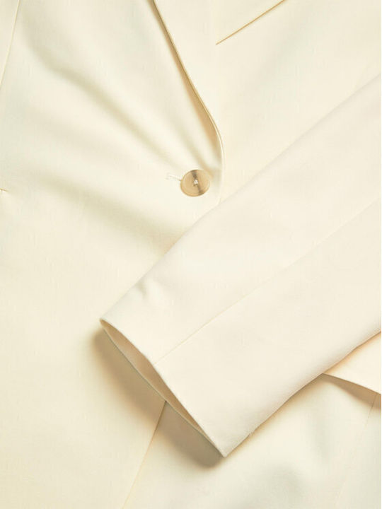 Jack & Jones Μακρύ Γυναικείο Σακάκι Seedpearl