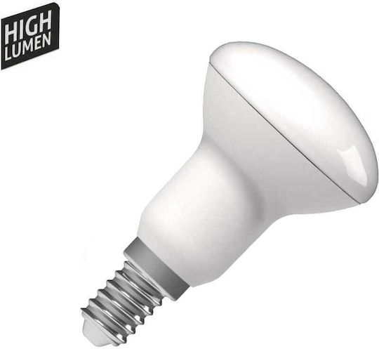 Avide ABR50CW-4.9W LED Bulb 4.9W for Socket E14 and Shape R50 Cool White 470lm