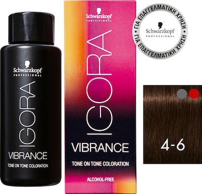 Schwarzkopf Igora Vibrance Temporary Dye 4-6 Chestnut Middle Maron 60ml