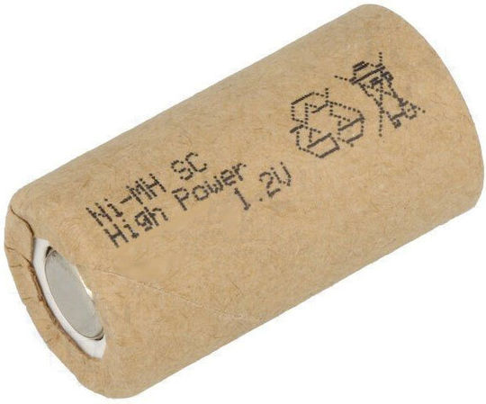 TC Battery Επαναφορτιζόμενη Μπαταρία Sub-C Ni-MH 2400mAh 1.2V 1τμχ