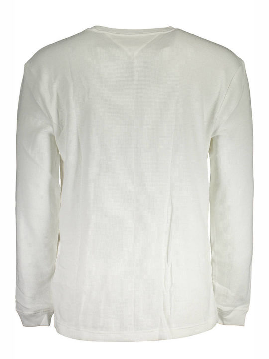 Tommy Hilfiger Men's Long Sleeve Sweater White