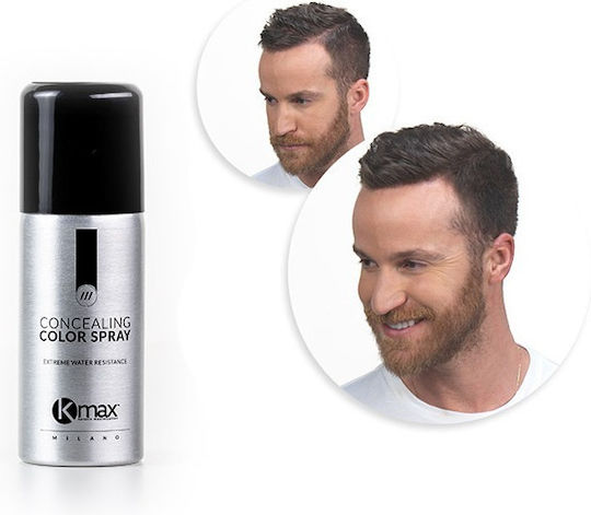 Kmax Milano Concealing Color Spray Προσωρινή Βαφή Μαλλιών σε Spray Χωρίς Αμμωνία 100ml