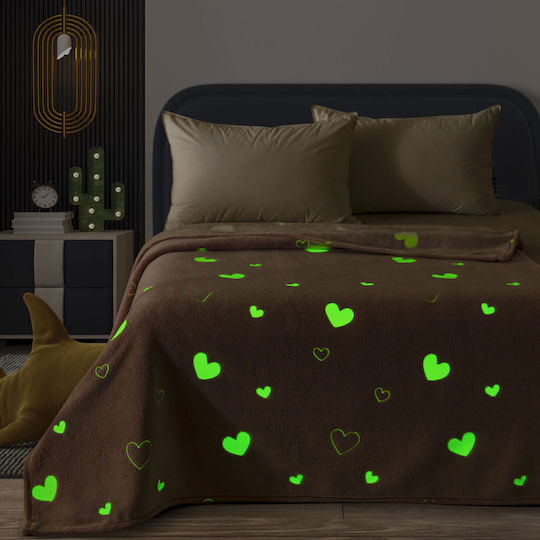 Cosmin Cot Blanket Hearts 110x140cm