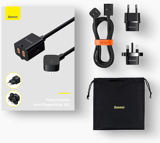 Baseus Powercombo Καλώδιο 1m PSMN000301 1τμχ