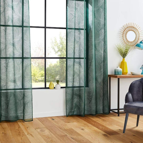 Atmosphera Mit Grommets Voilage Debo Grüne 464499 140x240cm