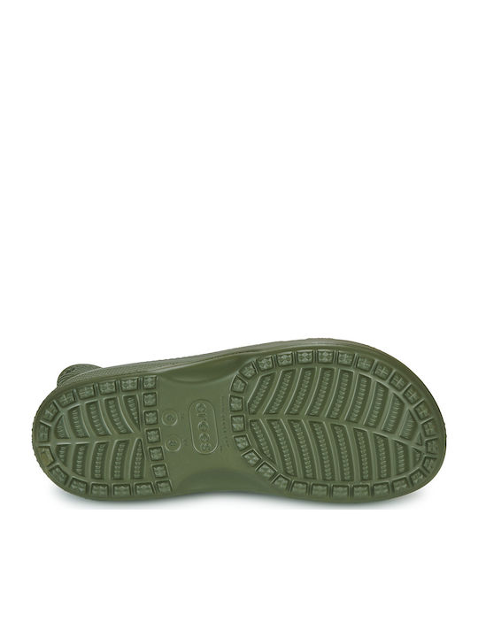 Klassische Regenstiefel Anatomische Herrenstiefel Wasserdichte Khaki