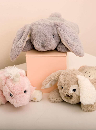 Cloud b Sleep Toy Dream Buddies - Patch Puppy made of Fabric with Lights for 0++ Months