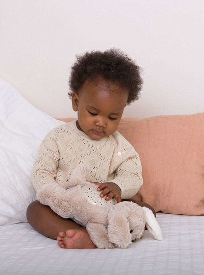 Cloud b Sleep Toy Dream Buddies - Patch Puppy made of Fabric with Lights for 0++ Months