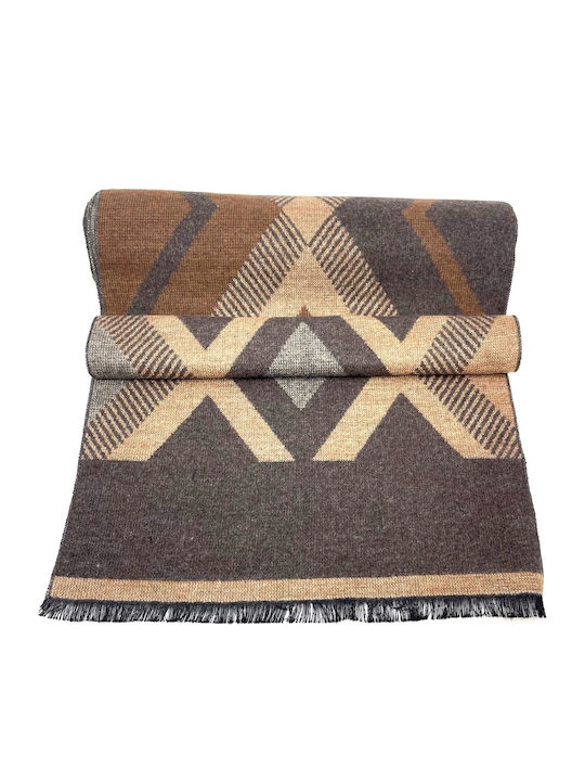 Men's Scarf Brown
